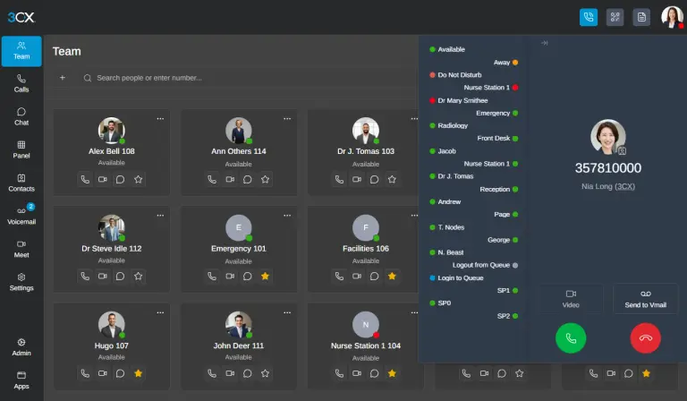 3cx cloud telefonanlage Webclient neu 2026
